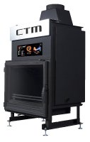 Krb s výměníkem CTM AQUAFIRE BASE 17 kW, rovné sklo