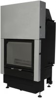 Krb s výměníkem CTM MAJOR  22,5 kW, výsuvná dvířka, rovné sklo